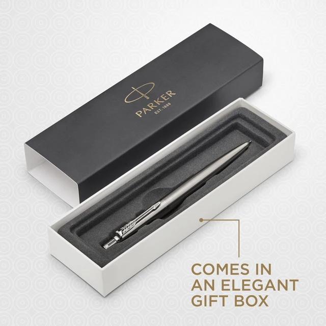 Alt view image 3 of 6 - Jotter Mechanical Pencil, Stainless Steel with Chrome Trim, 0.5mm, HB #2 - Smooth Writing, Signature Design, Stationary, Desk Essentials