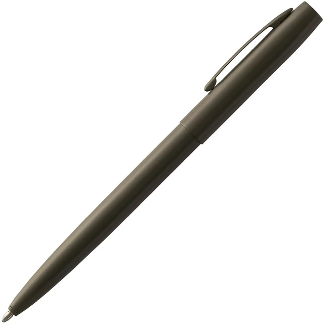 Main image of Space Pen O.D. Green Cerakote Finish Cap-O-Matic Pen, Black Ink Pressurized Ballpoint Pen, Writes Upside Down and in Extreme Temperatures, Medium Point, Pocket Clip, Made in the USA