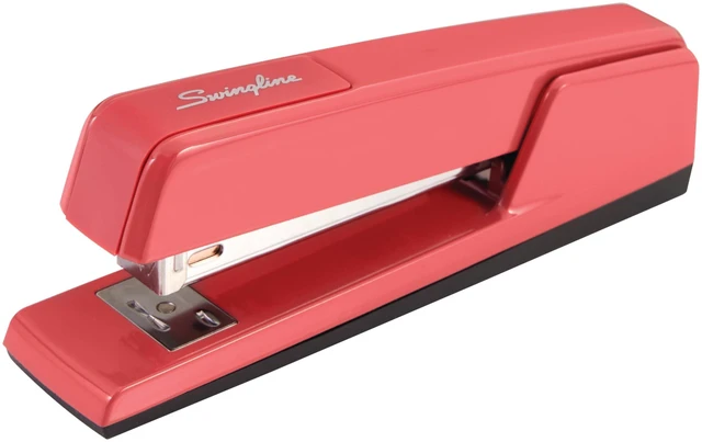 Main image of Stapler, 30 Sheet Capacity, 747 Classic Desktop Stapler, Jam Free, Metal, Rose Clay (74718)
