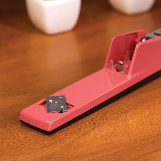 Alt view image 5 of 7 - Stapler, 30 Sheet Capacity, 747 Classic Desktop Stapler, Jam Free, Metal, Rose Clay (74718)
