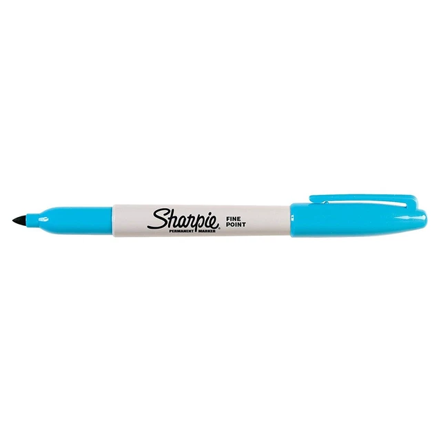 Alt view image 7 of 7 - Fine Tip Permanent Marker - Assorted Colours (Pack of 8)