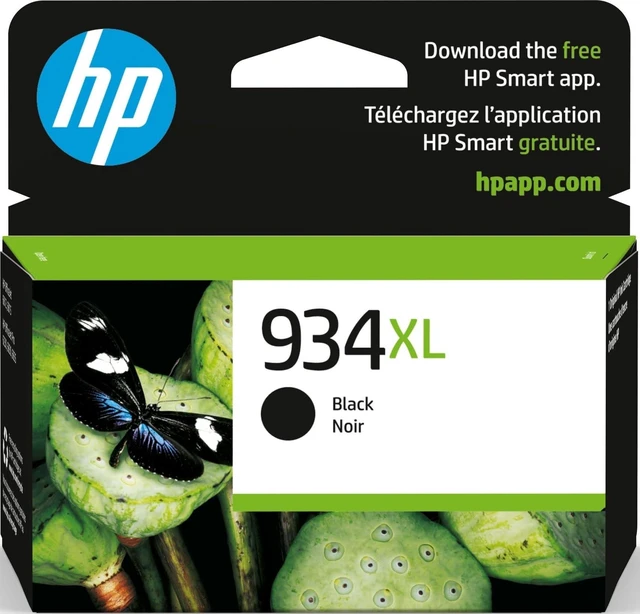 Main image of 934XL Black High-Yield Ink Cartridge | Works OfficeJet 6810; OfficeJet Pro 6230, 6830 Series | C2P23AN
