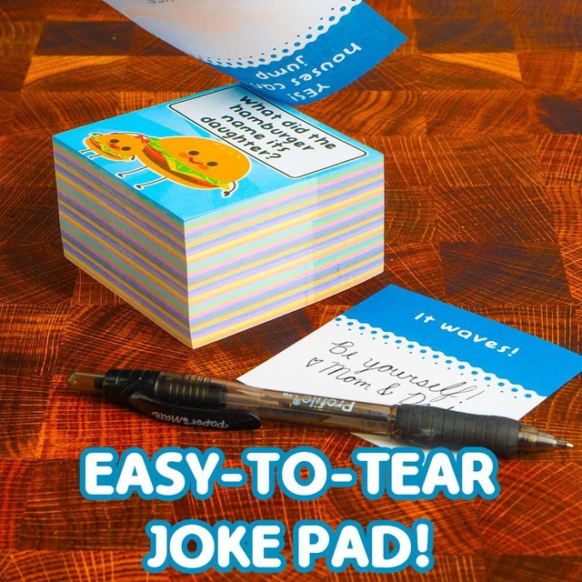 Alt view image 3 of 6 - 500 Lunchbox Notes for Kids Funny Lunch Notes with Jokes & Puns Includes Lunch Box Jokes for Kids, Dad Jokes, Funny Puns and Positive Messages for School, Parties and Picnics