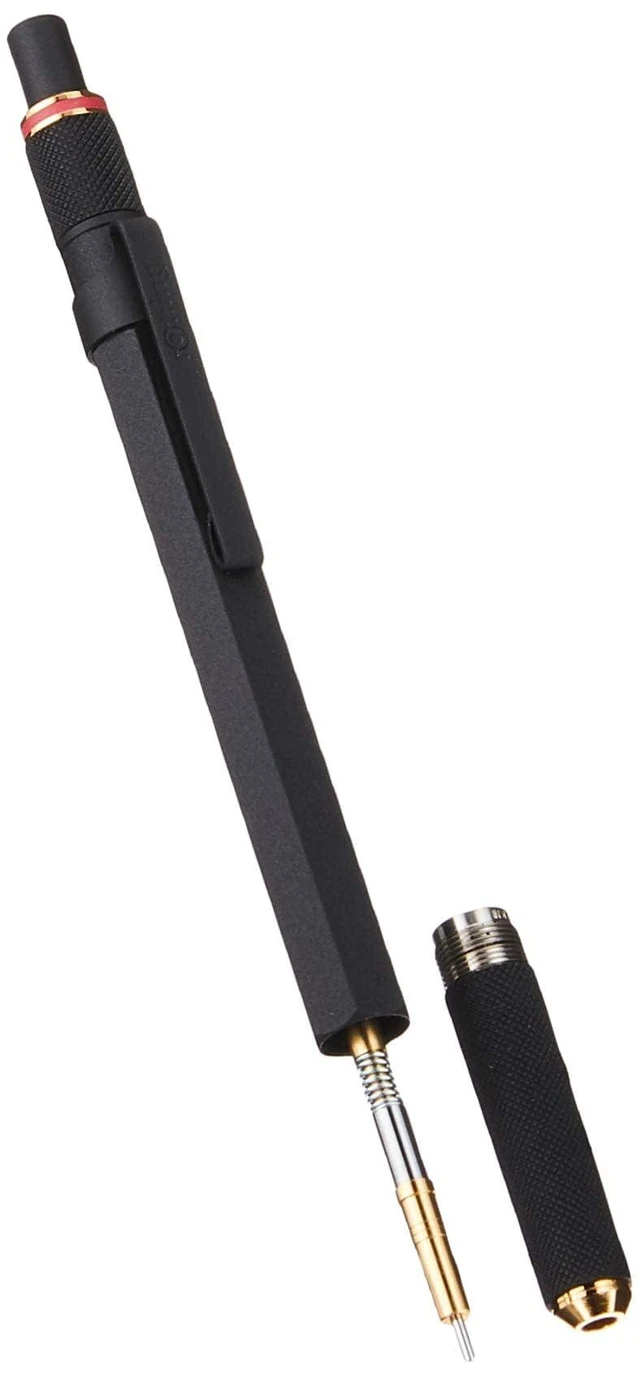 Alt view image 3 of 6 - 800 Retractable Mechanical Pencil 0.7 mm Black Barrel
