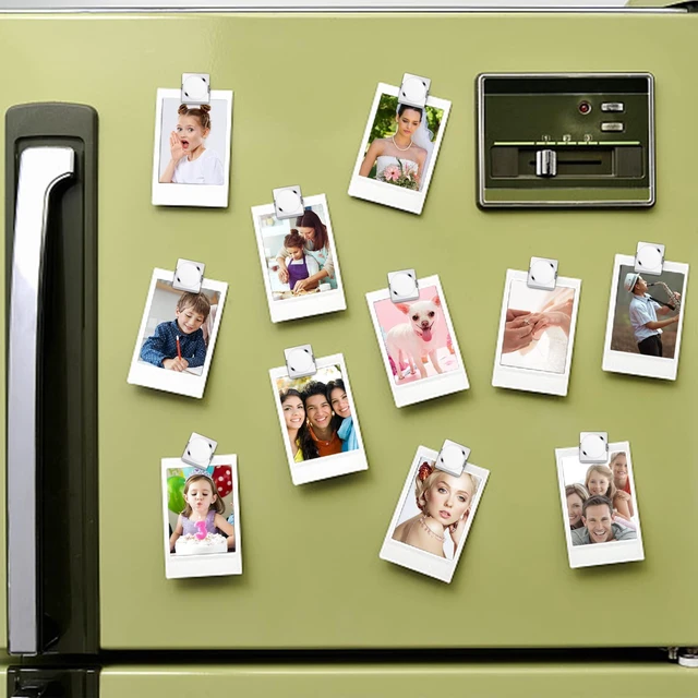 Alt view image 6 of 7 - Magnetic Clips, 2.12 inches Heavy Duty Metal Magnet Clips for Hanging, 6 Pack Extra Strong Large Magnetic Clip for Whiteboard, Classroom, Office