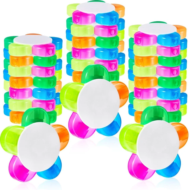 Main image of 30 Pieces Petals Highlighters Assorted Colors 5 in 1, Back to School Flower Shape Watercolor Fluorescent Pens, for Office School Stationery Aesthetic Supplies, 5 Colors