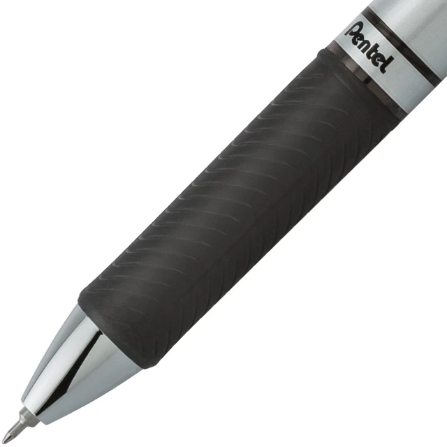 Alt view image 3 of 6 - EnerGel RTX Retractable Liquid Gel Pen,(0.3mm),Extra Fine Line,Needle Tip,Black Ink,(BLN73BP3A),3 Count (Pack of 2)