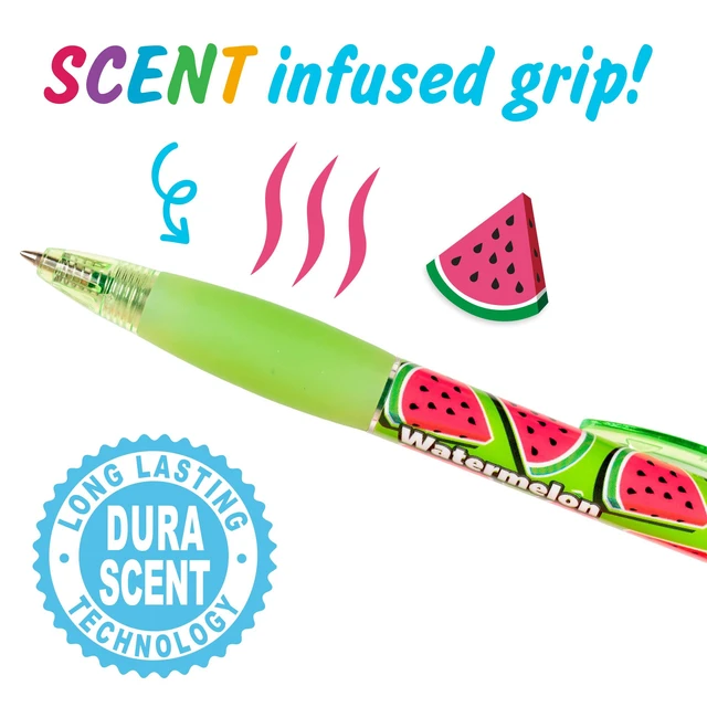 Alt view image 3 of 6 - Glitter Gel Smens (2 Pack) - Gourmet Scented Pens, Colored Glitter Gel Ink, Medium Point, 8 Count