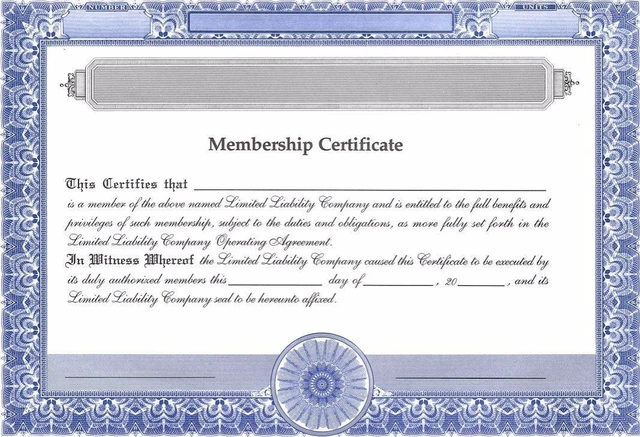 Alt view image 3 of 3 - LLC Kit (Red) - Binder, Slipcase, Operating Agreement, Membership Certificates, Index Tabs & Metal Seal