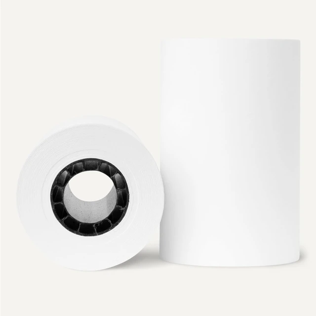 Alt view image 4 of 5 - Thermal Paper Receipt Rolls for POS, 2 1/4" x 50', BPA-Free, FSC Certified, Recycled Materials, White, 50 Rolls
