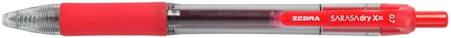 Alt view image 2 of 3 - SARASA X20 Retractable Gel Pen, Red Ink, 0.7mm, 12-Pack Rapid-Dry Ink, Smear-Resistant, Ideal for Left-Handed Writers, Note-Taking, Office, School Supplies, Medium Point Tip (46830)