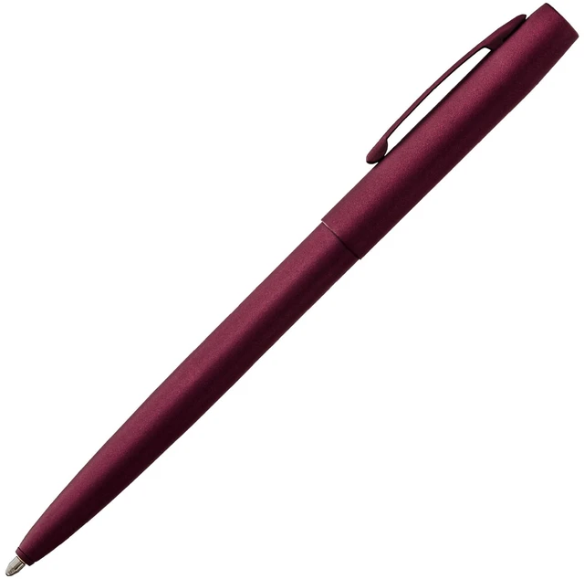 Main image of Space Pen Black Cherry Cerakote Finish Cap-O-Matic Pen, Black Ink Pressurized Ballpoint Pen, Writes Upside Down and in Extreme Temperatures, Medium Point, Pocket Clip, Made in the USA