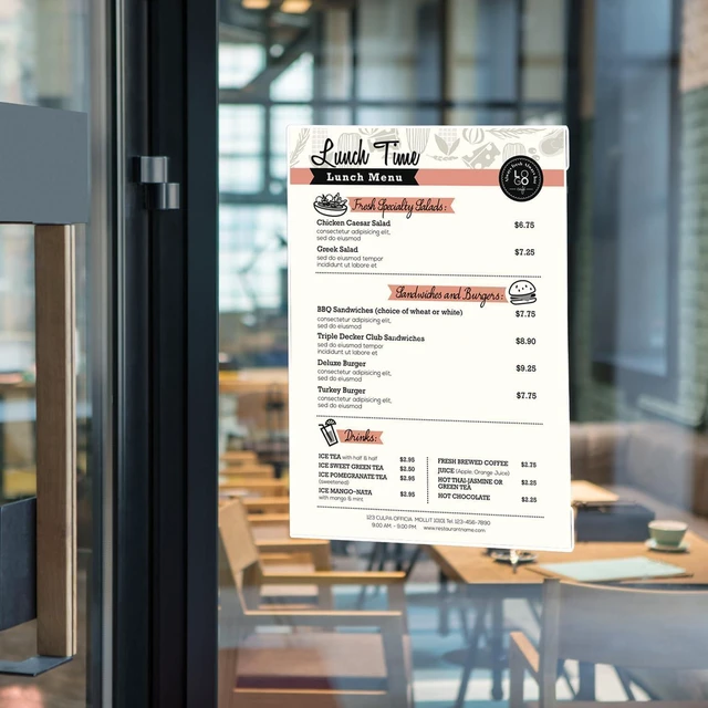 Alt view image 7 of 7 - Acrylic Sign Holder 8.5 x 11 Wall Mount, 18 Pack Clear Flyer Holders Self-Adhesive Clear Wall Display for Easy Paper Changes on Smooth Surfaces in Offices, Stores, Classrooms and Restaurants