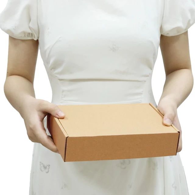 Alt view image 4 of 7 - 40 Pack 9x6x2 inch Small Shipping Boxes, Brown Mailing Boxes Tuck Top, Quick Fold, Easy Assemble, Shape Well, Single Corrugated, DIY Cardboard, DVD, Phone, Book, Business Packaging