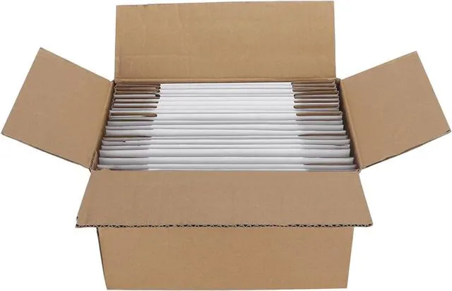 Alt view image 7 of 7 - 50 Pack 6x4x3 Small Shipping Boxes, White Corrugated Cardboard Packaging Box for Small Business