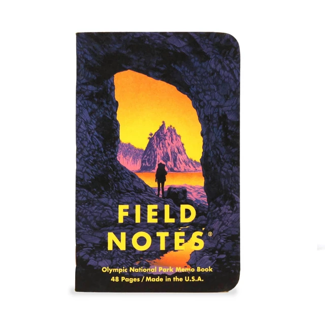 Alt view image 4 of 7 - National Parks Series (Series E - Denali, Cuyahoga, Olympic) - Graph Paper Memo Book 3-Pack - 3.5 x 5.5 Inch 0858493003929: Amazon.com