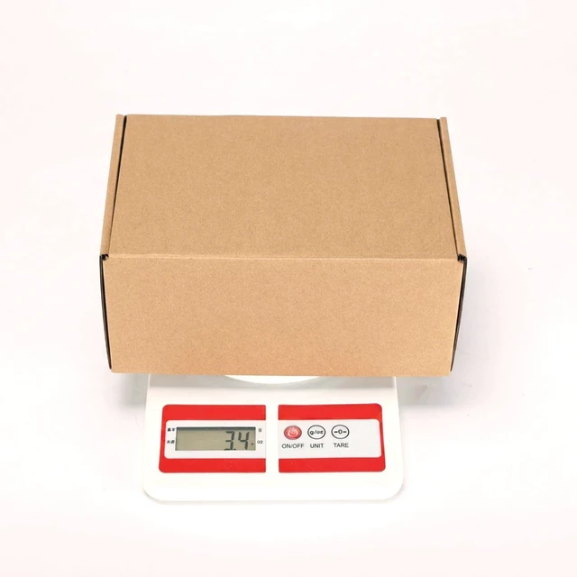 Alt view image 5 of 7 - 9x6x4 inch Cardboard Shipping Boxes, Set of 30 Gift Boxes, Brown 30 Smile Stickers, Single Corrugated, DIY Cardboard, Easy Fold, Shape Well, Self locking, Gift Wrap, Business Packaging