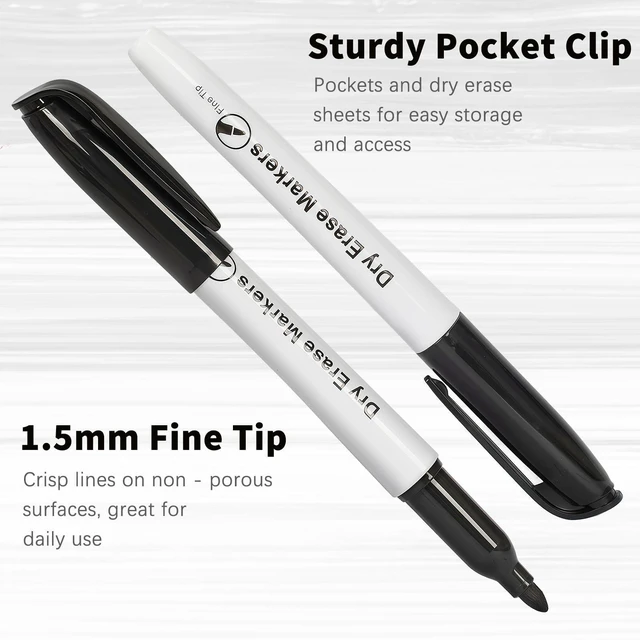 Alt view image 2 of 7 - 144 Count Dry Erase Markers Bulk, Fine Tip Whiteboard Markers for Kids Teachers, Dry Erase Pens Bulk Pack for Classroom Home, Back to School Supplies