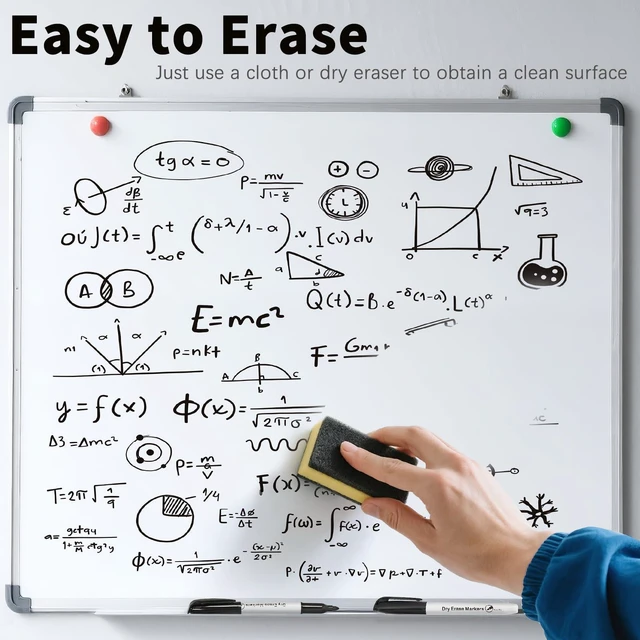 Alt view image 3 of 7 - 144 Count Dry Erase Markers Bulk, Fine Tip Whiteboard Markers for Kids Teachers, Dry Erase Pens Bulk Pack for Classroom Home, Back to School Supplies