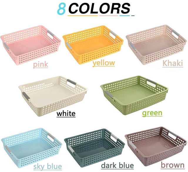 Alt view image 3 of 6 - 8Pcs Classroom Organization and Storage Paper Tray Holds,Fits 4A paper Paper Trays for Classroom Toy,Crayons,Handicrafts Storage,Also for Library, Drawers, Office, Kitchen, Bathroom