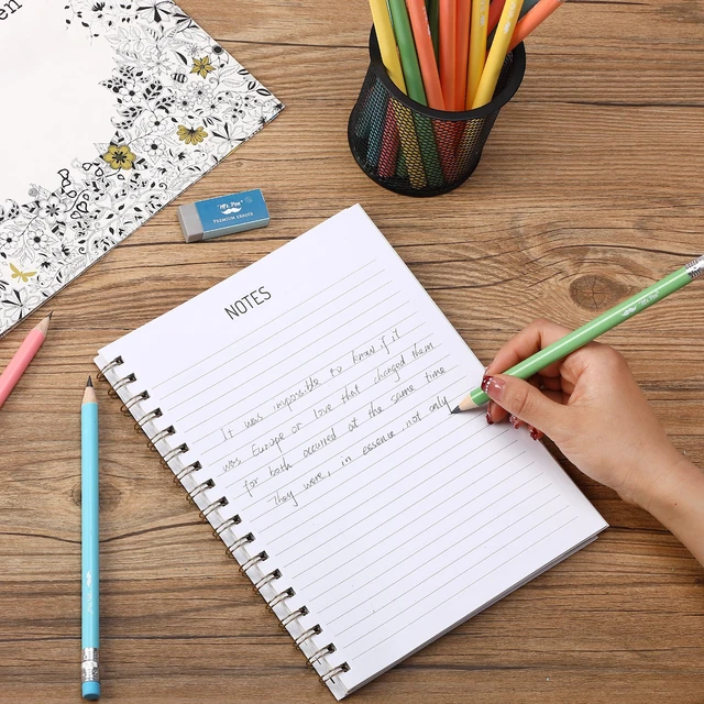 Alt view image 5 of 7 - Jumbo Pencils, 30 Pack, Colorful Barrels Smooth Black 2 HB Graphite Cores, Large Preschool Pencils, Smooth Writing Lead for Kindergarten, Kids and School Supplies