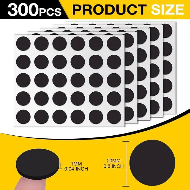 Alt view image 2 of 6 - Magnets with Adhesive Backing 300Pcs Rounds 0.8 x 0.04inch for Whiteboard,Crafts, Small Magnetics Tape,Magnetic Sheets, Magnetism Strips,Stickers,for Classroom,Refrigerator