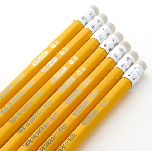 Alt view image 6 of 7 - Pre-Sharpened #2 Yellow Pencils, 12 Count, 24-Box HB graphite, Pre-sharpened wood barrel, Classroom, Tests, Homework, Standardized exams, Daily writing, Bulk pack
