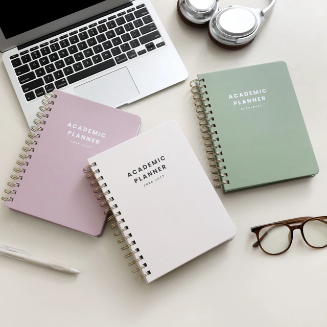 Alt view image 7 of 7 - Academic Planner 2026-2027, Student Planner with Monthly Tabs, A5, Green Class Schedule, Deadlines Tracking, Project Planning, School Planner for High School, College, & Homeschool Students