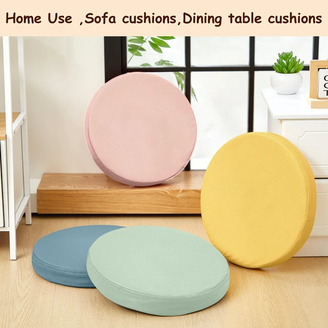 Alt view image 4 of 7 - 4 Pcs Extra Thick Flexible Seating Floor Cushions Assorted Colored Pillow Floor Cushions for Classroom Soft Flexible Seating for Kids Learning Sitting Daycare School Chair (Hippie Boho Color)