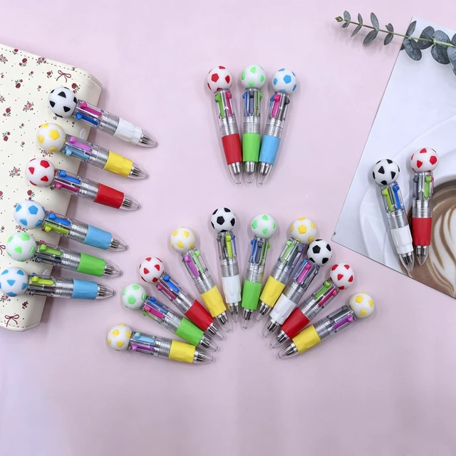 Alt view image 4 of 7 - 100 PCS Multicolor Pen Set 50 Cute Pens Bulk with 50 Pen Bags, Fun Pens for Party Favors, Christmas, Birthday, Kawaii Stationery for Student Prizes, Gifts Bulk for Friends (Basketball-2)