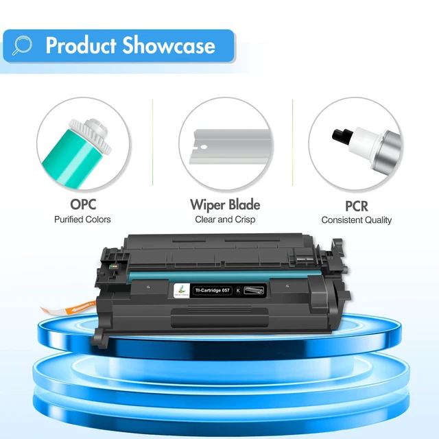 Alt view image 7 of 7 - 057 Toner Cartridge for Canon 057H MF455dw MF445dw Black High Yield 2 Pack Compatible for Canon ImageCLASS MF445dw MF448dw LBP226dw LBP227dw LBP228dw MF449dw MF445 LBP220 LBP230 MF440 MF450 Printer