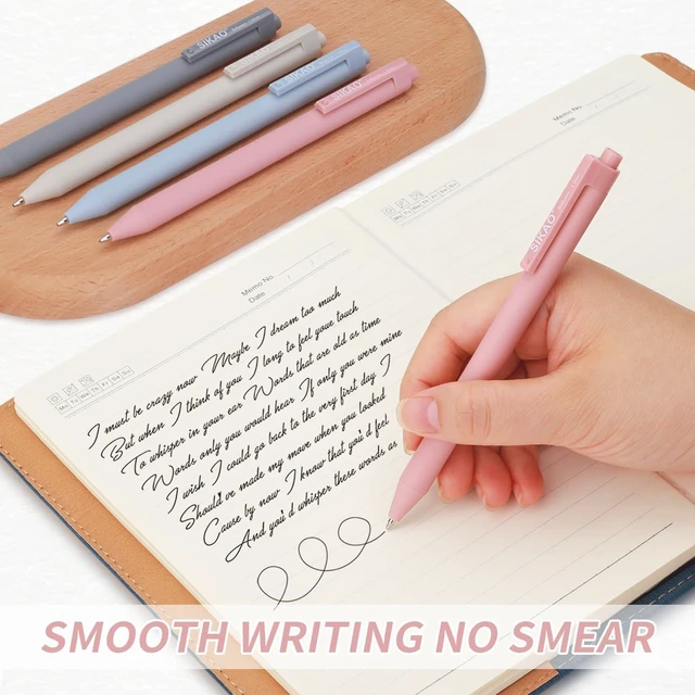 Alt view image 5 of 7 - Pens Bulk, 60 Pack Ballpoint Pens Black Ink 1.0mm (Morandi) Smooth Writing Clear Lines No Smear, Retractable Pens with Calm Soothing Colors for Everyday, School & Office Use Gifts