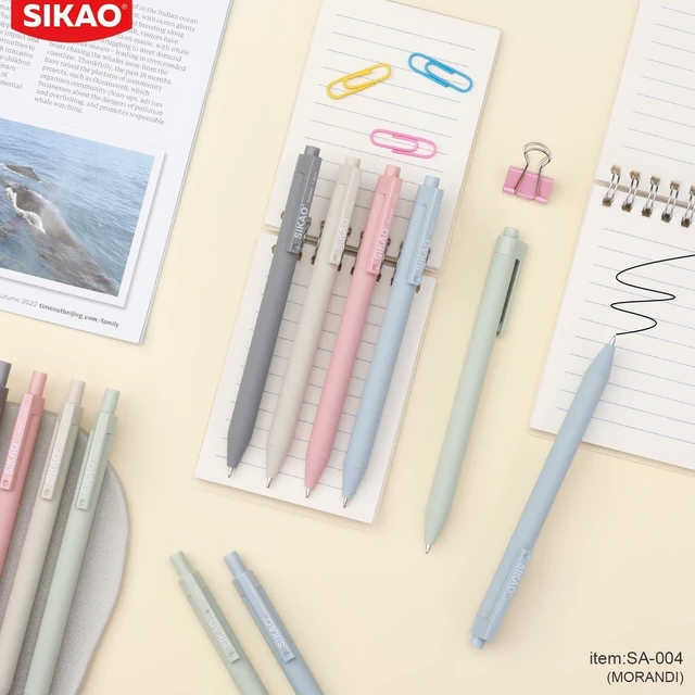 Alt view image 7 of 7 - Pens Bulk, 60 Pack Ballpoint Pens Black Ink 1.0mm (Morandi) Smooth Writing Clear Lines No Smear, Retractable Pens with Calm Soothing Colors for Everyday, School & Office Use Gifts