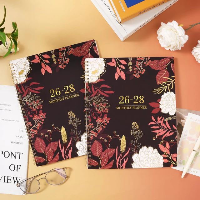 Alt view image 2 of 7 - 2026-2028 Monthly Planner - 2 Year Monthly Planner/Calendar 2026-2028, July 2026 - June 2028, 11" x 9", 24 Monthly Planner with Tabs, Back Pocket, Holidays, Twin-Wire Binding, Note Pages