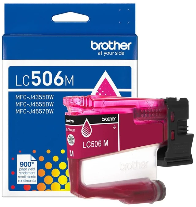 Main image of Genuine LC506M Standard Yield Magenta Ink Cartridge (for use INKvestment 4355, 4555, and 4557 Printers)