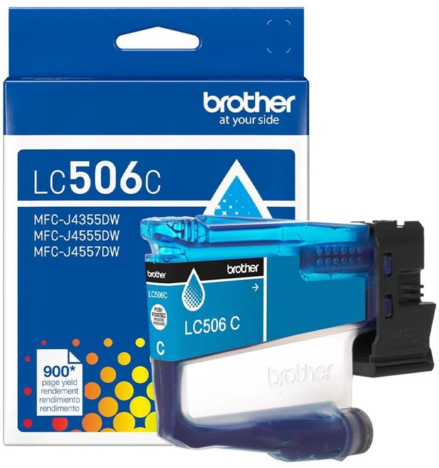 Main image of Genuine LC506C Standard Yield Cyan Ink Cartridge (for use INKvestment 4355, 4555, and 4557 Printers)