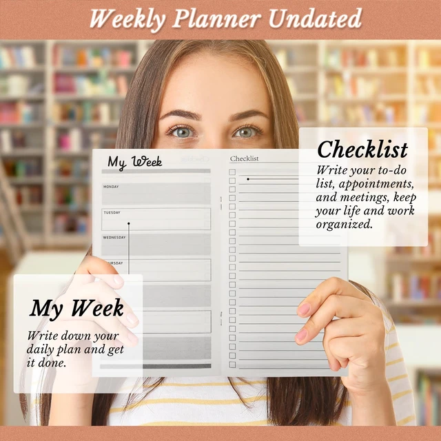 Alt view image 3 of 7 - 30 Pcs Pocket Calendar 2026-2027 Planner Bulk,Neutral Color Daily Weekly Planner, Small Pocket Journal, to Do List Goals Notepad, Customer Service Week Gifts