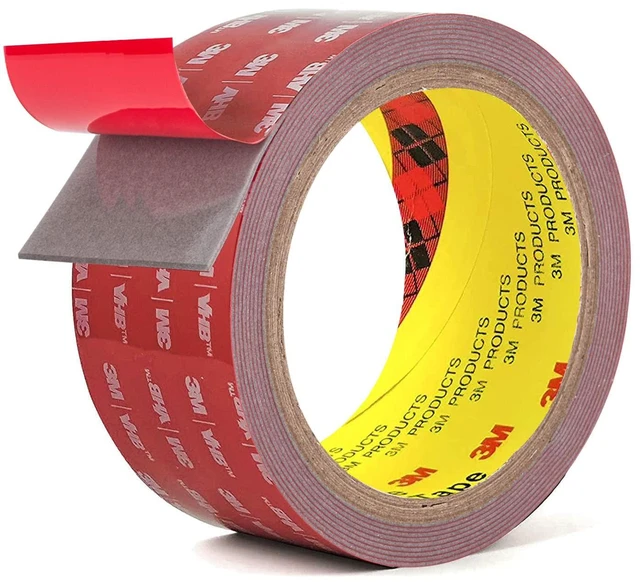 Main image of 3M Double Side Tape Heavy Duty,2in x 10ft Mounting Tape Strong Adhesive Double Sided Tape Waterproof Foam Tape for LED Strip Light, Picture Hanging Strips for Wall
