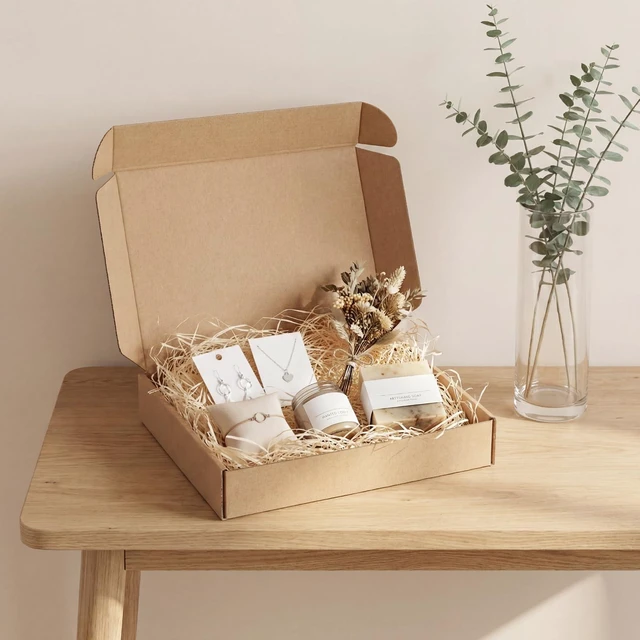Alt view image 3 of 7 - 11x8x2 inch Cardboard Shipping Box, Set of 30 Mailing Boxes, Brown 30 Smiley Stickers, Single Corrugated, DIY Cardboard, Easy Fold, Shape Well, Self locking, Book, Shirt, Clothes, Gift Wrap