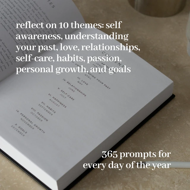 Alt view image 3 of 7 - Better Every Day Journal - Guided Daily Journal with 365 Pre-Dated Prompts for Self Love, Reflection, Growth, Gratitude, Wellness, and Healing - Self Care Routine Gift for Women Men
