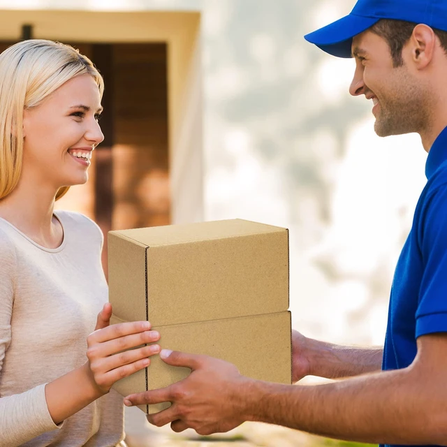 Alt view image 7 of 7 - Shipping Boxes 6x4x3 inches Small Mailing Boxes 25 Pack Brown Cardboard Corrugated Box Mailers