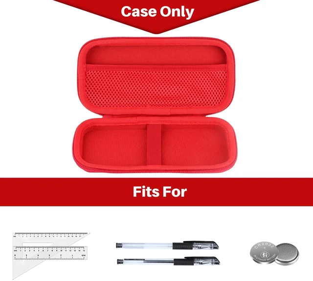 Alt view image 3 of 7 - Case for Texas Instruments TI-30XIIS TI-30XS TI-30Xa Calculator Fits for TI-36X Pro Scientific Calculator, Hard Shell Shockproof, Mesh Bag Organizer, Lightweight Travel