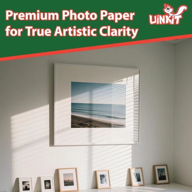 Alt view image 6 of 7 - Glossy Photo Paper 11x17 Inches 100 Sheets - Inkjet Printer Paper for Photos, Posters, Menus, Invitations - Vivid & Quick Drying Dye Ink Printers, No Curling, Smudge Proof