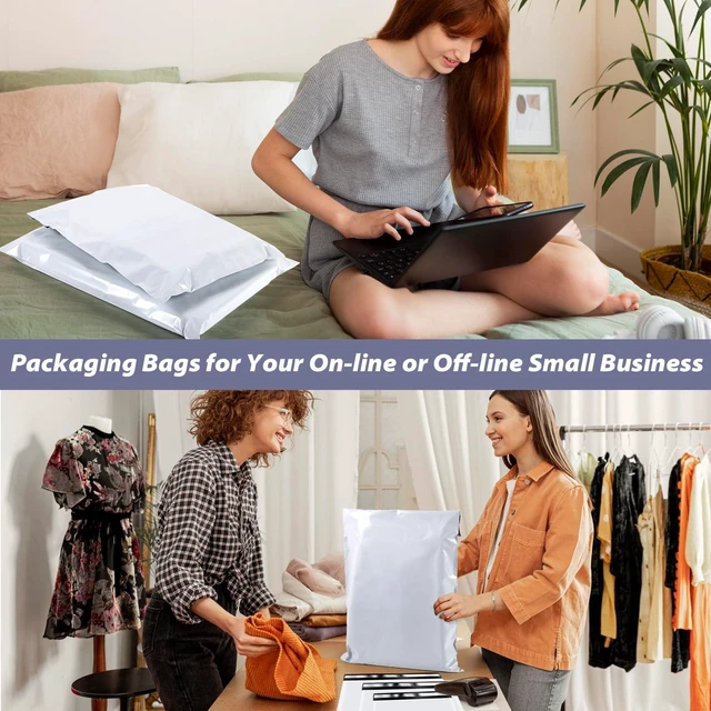 Alt view image 5 of 7 - Poly Mailers Variety Size Pack, 30PCS Shipping Bags, Packaging Bags, Self-Seal Polymailers, Mailers Poly Bags, Assorted Shipping Envelopes for Small Business (10x12, 11x15, 12.5x16)
