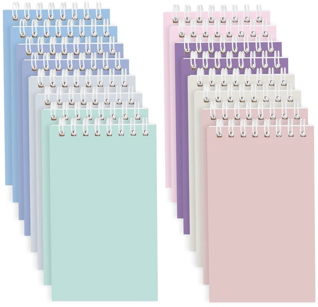 Main image of Mini Notebooks Bulk,3x5 Pocket Spiral Notepads With Lined Pages 16 Pcs Small Notebook for Work,Nursing School Essentials,School&Office Supplies,Nurse Gifts