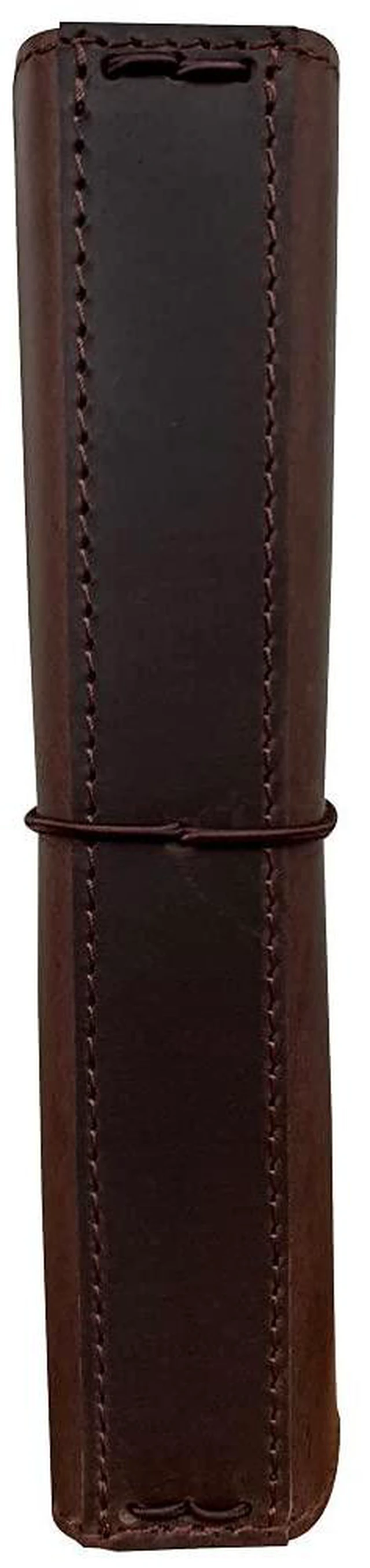 Alt view image 4 of 4 - Travelers Notebook Cover with Inner Pockets, Card Slots and Pen Holder, B6 Size, Dark Brown