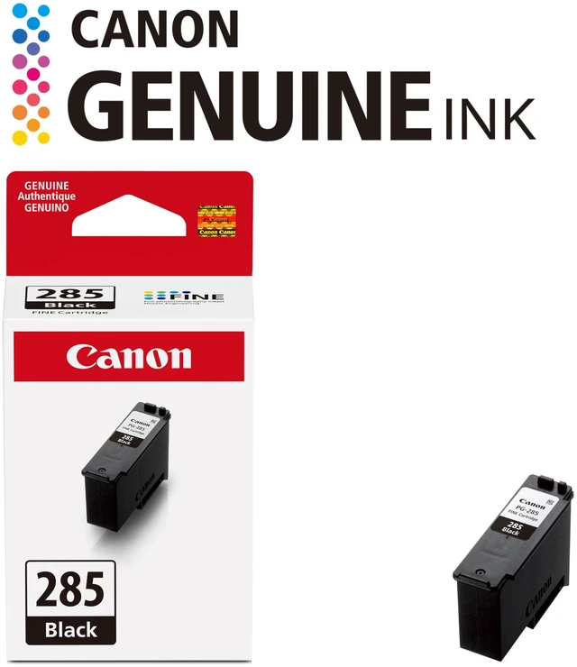Alt view image 2 of 7 - PG-285 Genuine Black Ink Cartridge, Compatible with TR7820, TS7720/7722