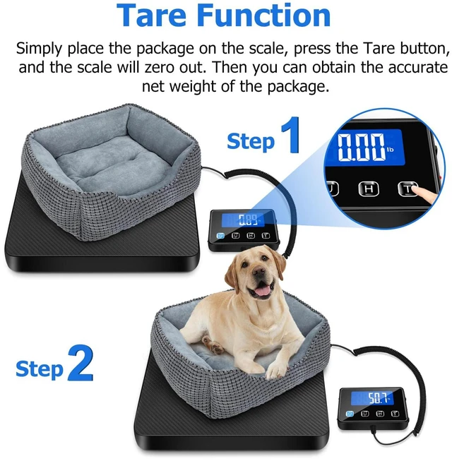 Alt view image 5 of 7 - Shipping Scale, 440 lbs/0.35oz High Accurate Digital Postal Scale with Hold/Tare Function, Postage Scale for Packages, Luggage, Small Business, Home Use, Battery & Charging Cable Include
