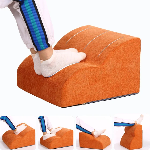 Main image of Foot Rest for Under Desk at Work.Multifunctional 3-Tier Foot Stool With Washable Footrest.For Under Desk,Office Chair Gaming Chair & Sofa,Leg Elevation Pillow,supports Posture