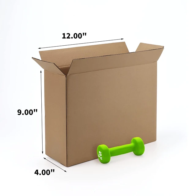 Alt view image 4 of 7 - Shipping Boxes 12x9x4, Cardboard Shipping Mailing Box for Packaging, 25 Packs Corrugated Cardboard Boxes for Small Business, Easy Assemble for Shipping Packing Mailing Bulk